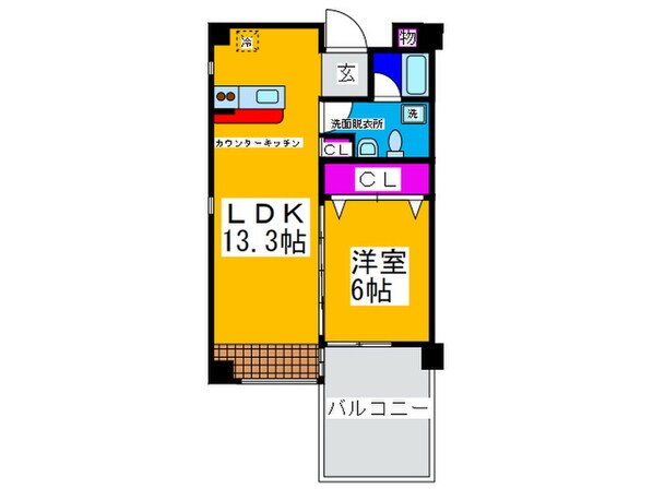 ラ・サンテの物件間取画像